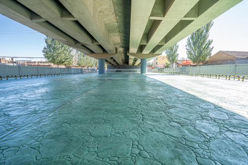 水泥路面压花地坪